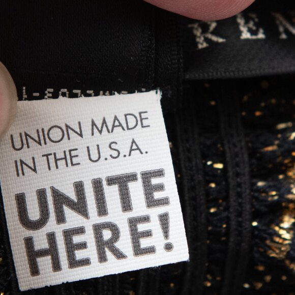 Ralph Lauren Black Label Vintage Silk Embroidered Kimono Black Gold One Size - Picture 6 of 10